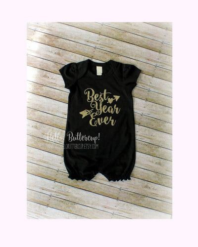Best Year Ever Birthday Romper