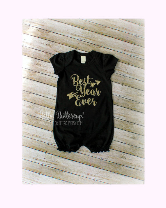 Best Year Ever Birthday Romper