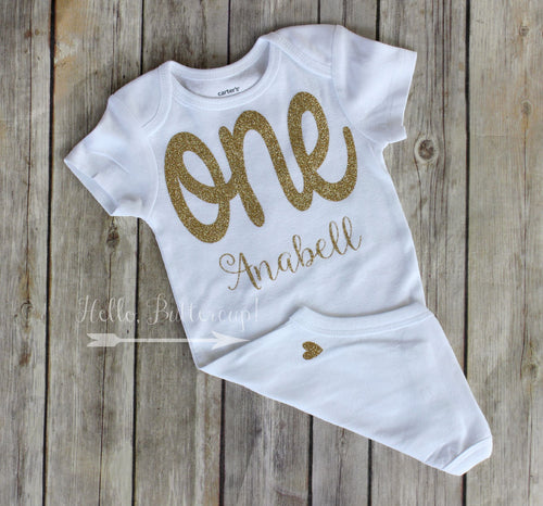 Personalized ONE bodysuit