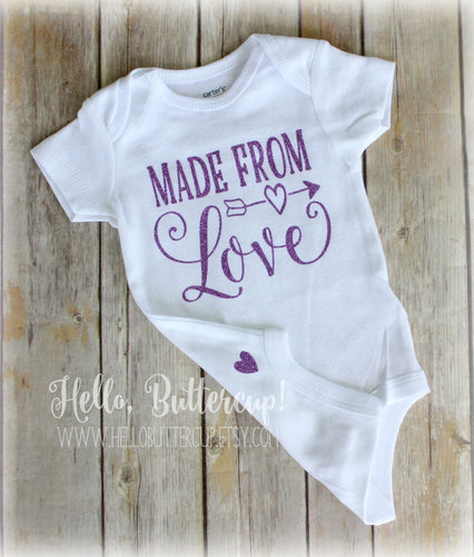 Made from love bodysuit