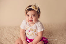 But first Cupcakes Bodysuit & Ruffled Bloomers