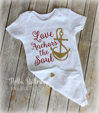 Love anchors the soul Bodysuit & Ruffled Bloomers