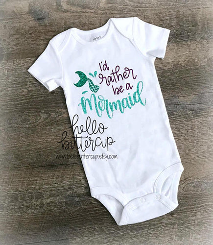 I'd Rather Be A Mermaid Shirt
