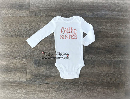 Rose Gold  Little Sister Bodysuit