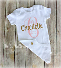 Monogrammed Personalized Bodysuit