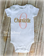 Monogrammed Personalized Bodysuit