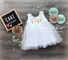 Cotton & Chiffon Tulle Dress