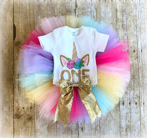 Unicorn Tutu Outfit