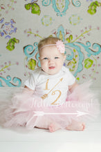 Half Birthday Tutu and Bodysuit Outfit