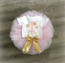 Snowflake Tutu Set Personalized